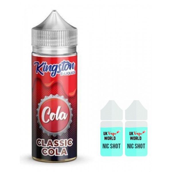 Kingston Cola Classic Cola 100ml Shortfill