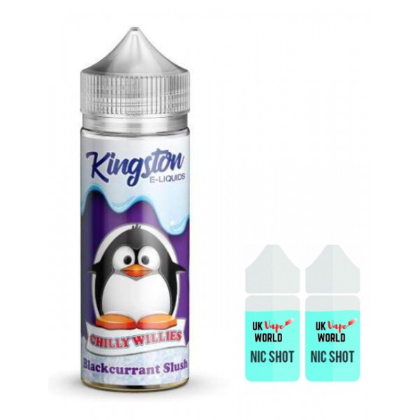 Kingston Chilly Willies Blackcurrant Slush 100ml Shortfill