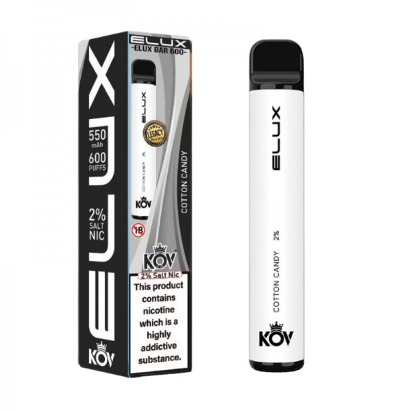 Cotton Candy By Elux Bar Disposable Vape
