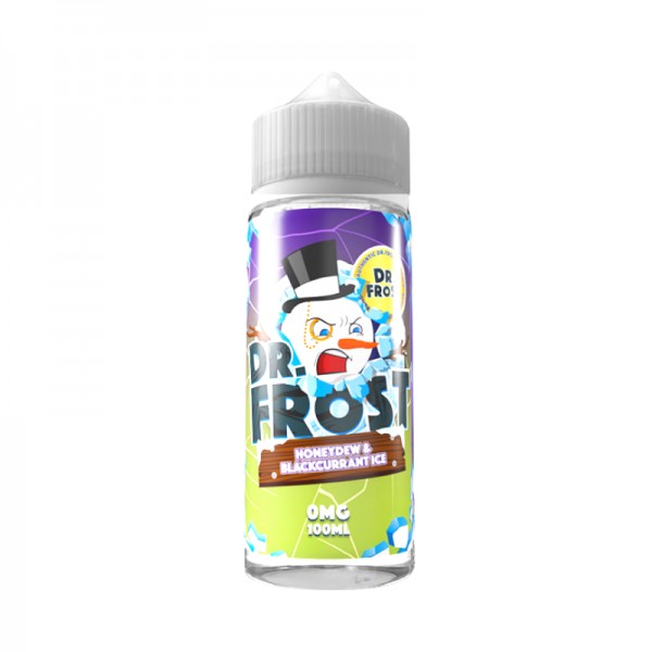 Honeydew Blackcurrant Ice Flavour Dr Frost 100ML Shortfill E Liquid