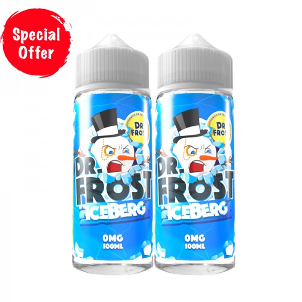 Iceberg Flavour Dr Frost 100ML Shortfill E Liquid