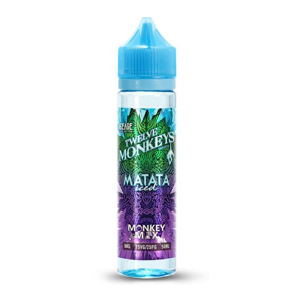 Twelve Monkey Matata Iced 50ml Shortfill E-liquid + Free Nicshot!