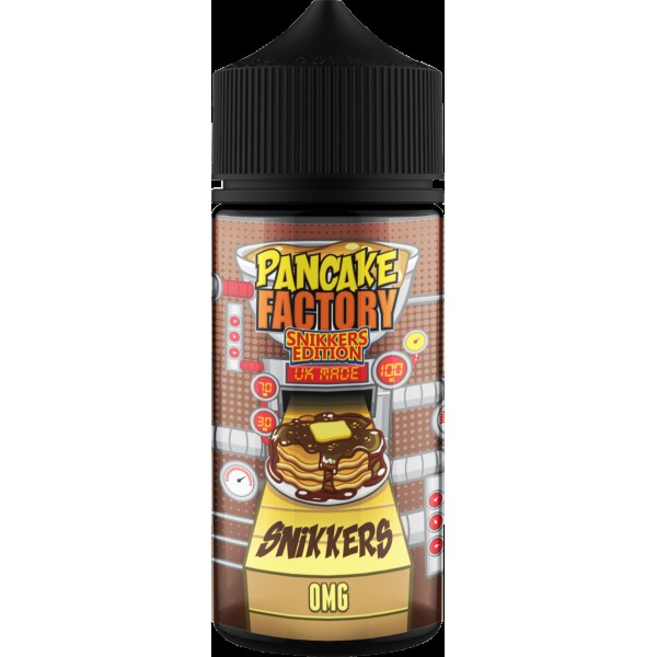 Pancake Factory Snikkers 100ml Shortfill E-liquid