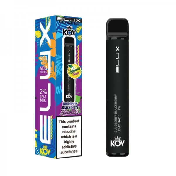 Blueberry Blackberry Lemonade By Elux Bar Disposable Vape