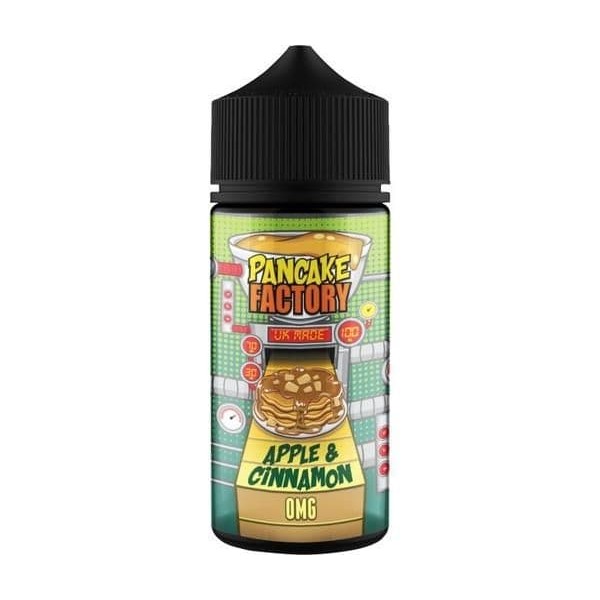 Pancake Factory Apple Cinnamon 100ml Shortfill E-liquid