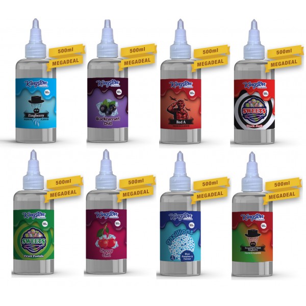 Kingston MEGA SAVERS 500ml Black Magic E Liquid