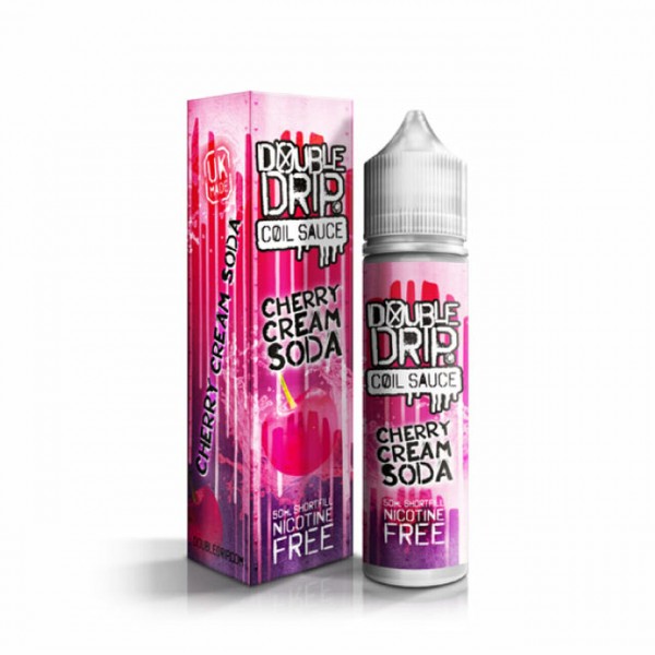 Cherry Cream Soda 50ml Shortfill By Double Drip