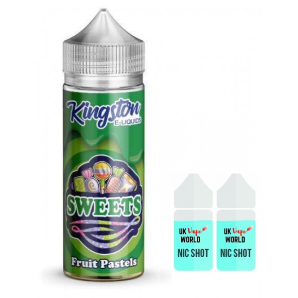 Kingston Sweets Fruit Pastels 100ml Shortfill