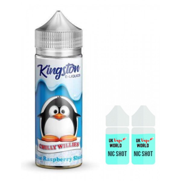 Kingston Chilly Willies Blue Raspberry Slush 100ml Shortfill