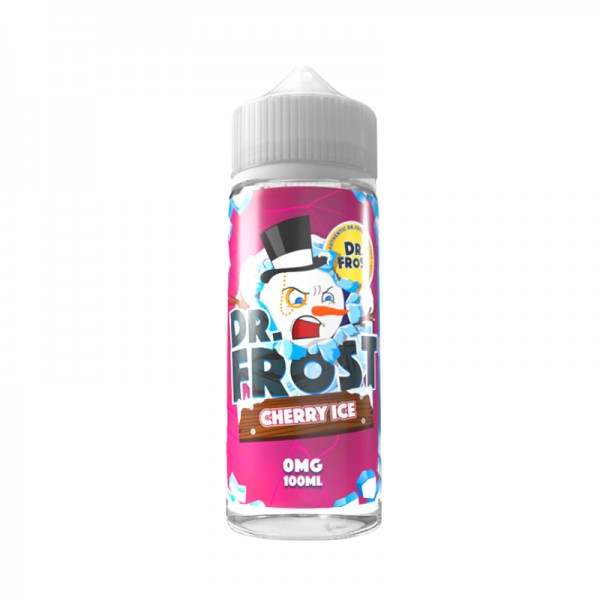 Cherry Ice Flavour Dr Frost 100ML Shortfill E Liquid