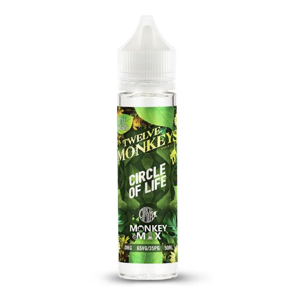 Twelve Monkey Circle Of Life 50ml Shortfill E-liquid + Free Nicshot!