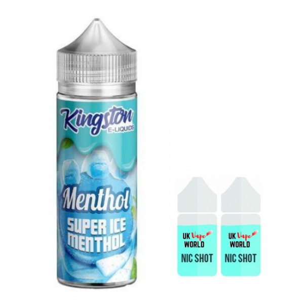 Kingston Menthol Super Ice Menthol 100ml Shortfill