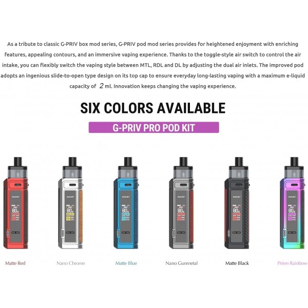 Smok G Priv Pro Pod Vape KiT