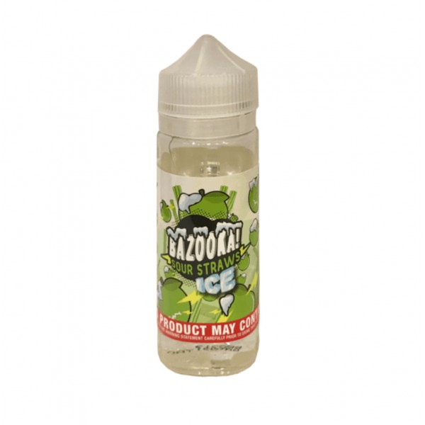 Bazooka Sour Straws E-Liquid 100ml Short Fill