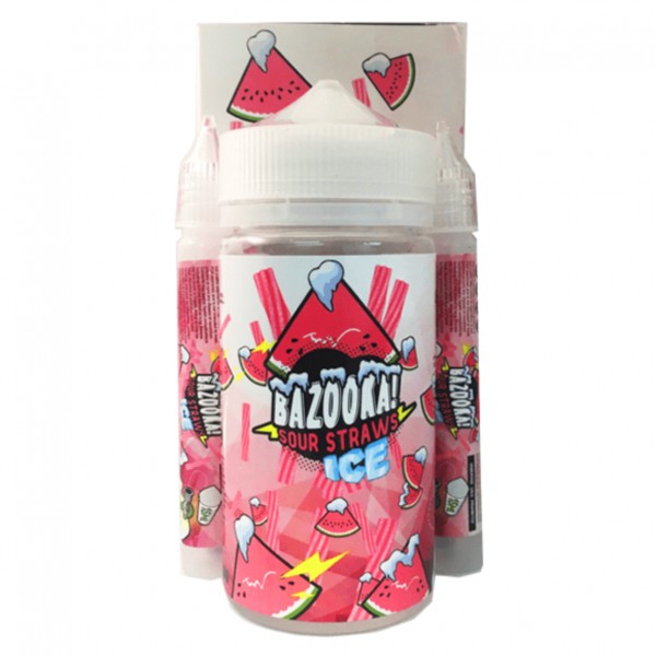 Bazooka Sour Straws E-Liquid 100ml Short Fill