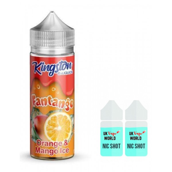 Kingston Fantango Orange & Mango ICE 100ml Shortfill