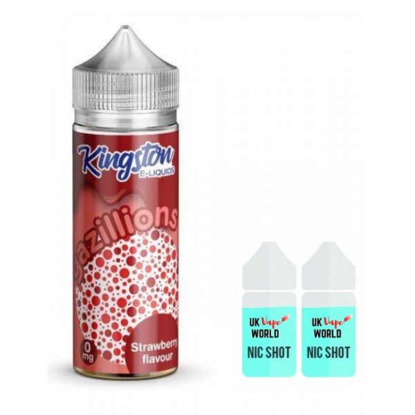 Kingston Gazillions Strawberry 100ml Shortfill