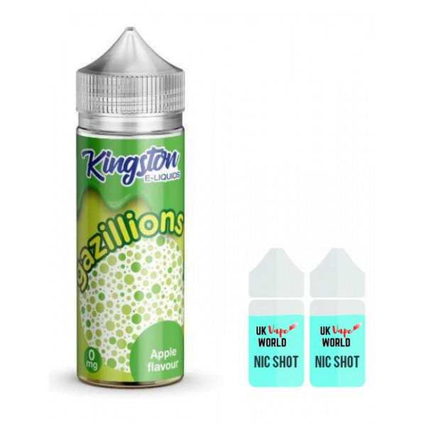 Kingston Gazillions Apple 100ml Shortfill