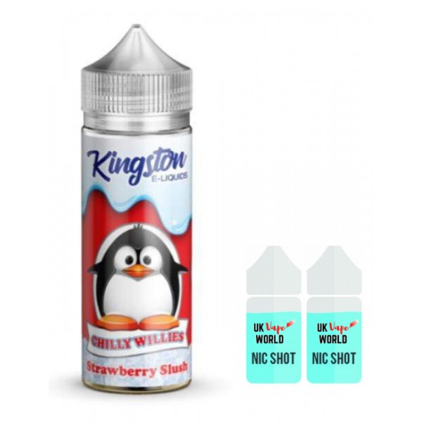 Kingston Chilly Willies Strawberry Slush 100ml Shortfill