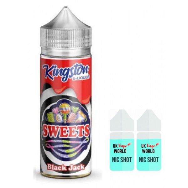 Kingston Sweets Blackjack 100ml Shortfill