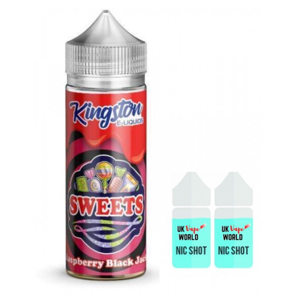 Kingston Sweets Raspberry Blackjack 100ml Shortfill