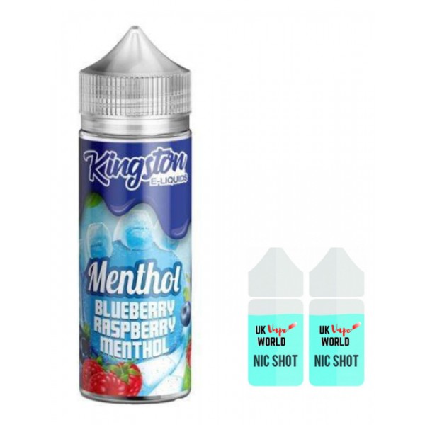 Kingston Menthol Blueberry Raspberry 100ml Shortfill