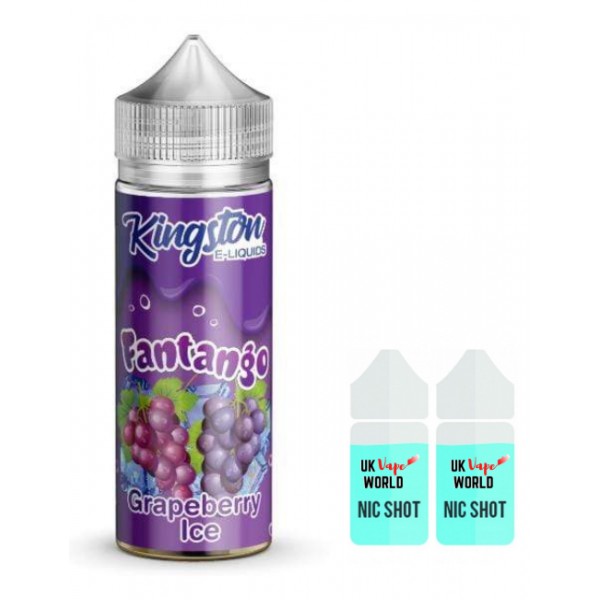 Kingston Fantango Grapeberry ICE 100ml Shortfill