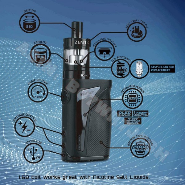 Innokin iTaste Kroma-A Zenith Black Vape Kit