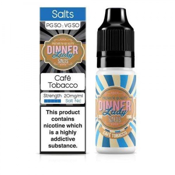 Dinner Lady Cafe Tobacco Nic Salt