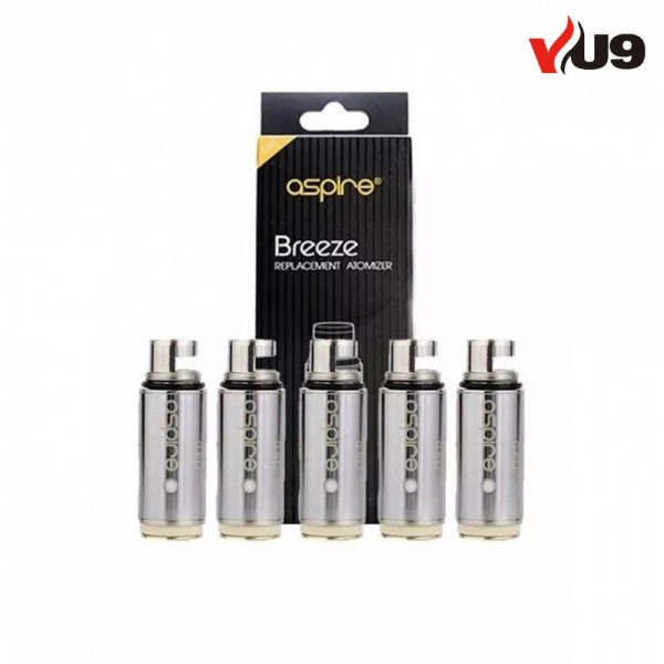 Aspire Breeze Replacement Coil - 5 Pack  0.6 & 1.0 ohm