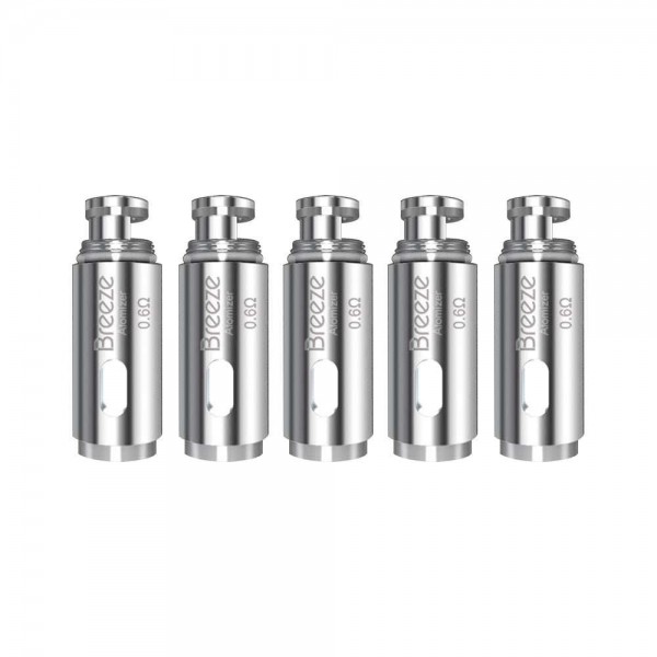 Aspire Breeze Replacement Coil - 5 Pack  0.6 & 1.0 ohm