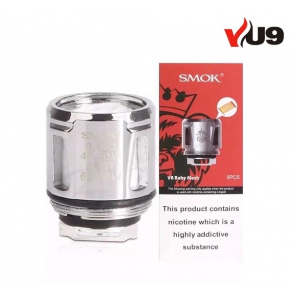 Smok TFV8 Baby Mesh Coils pack of 5