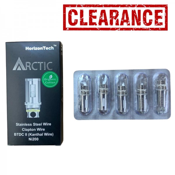 Horizon Arctic Clapton Wire Coil 0.5ohm Arctic NI200 Coil Heads