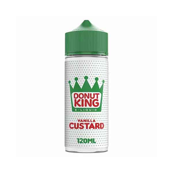 Donut King Vanilla Custard 120ml Shortfill E-liquid