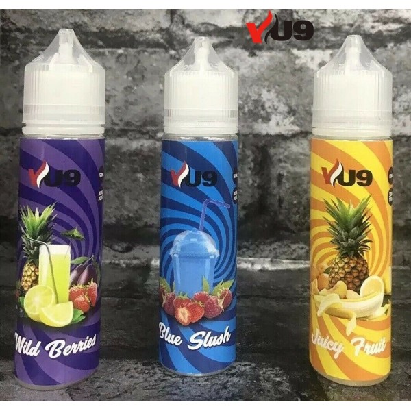 VU9 E Liquid Juice 50/50 70/30 VG/PG 100ml