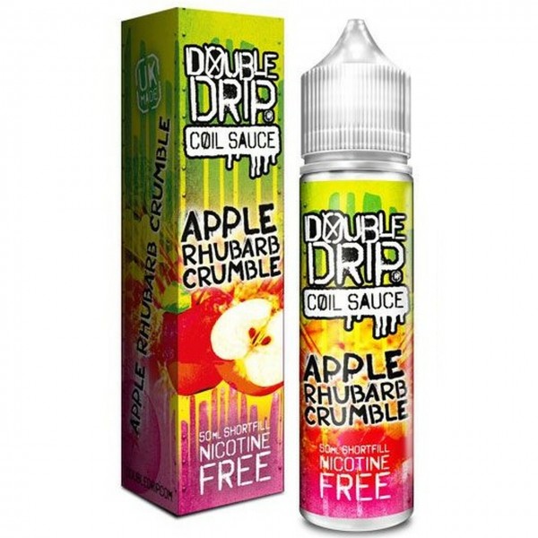 Apple Rhubarb Crumble 50ml Shortfill By Double Drip
