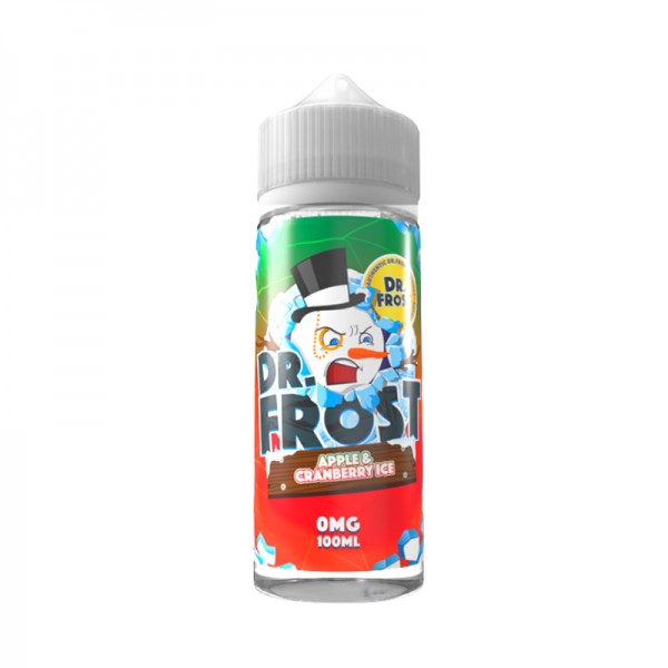 Apple Cranberry Ice Flavour Dr Frost 100ML Shortfill E Liquid