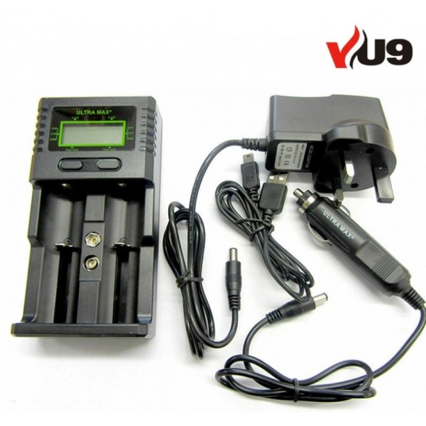 Ultramax UniversaL Battery Charger AA AAA Li-iON LiFePO4