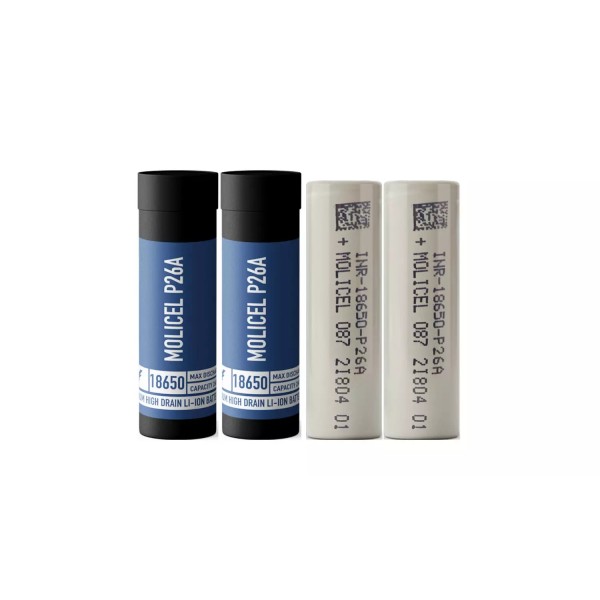 Molicel P26A 18650 Rechargeable Battery