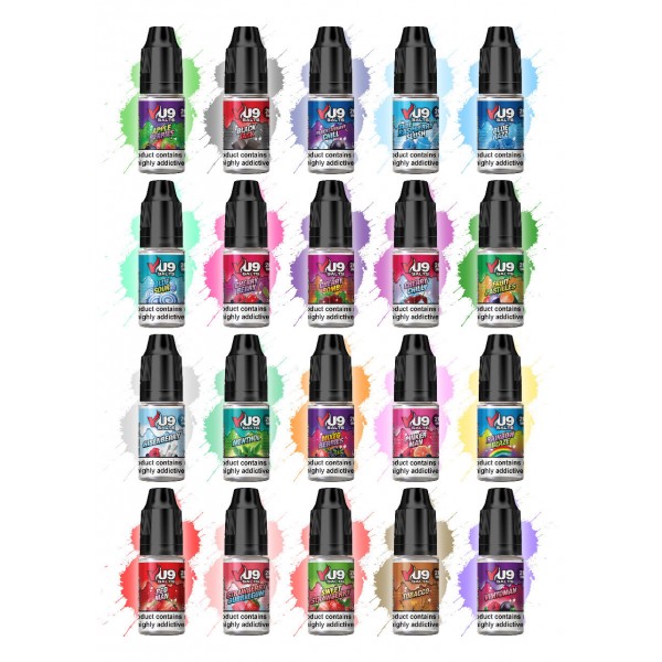 Vu9 Pod Salts 10ml 10mg Pack of 3