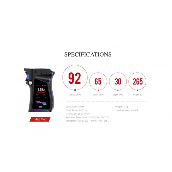 Smok Mag 225w Kit Standard Edition